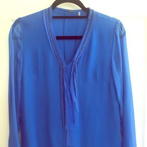 Blue Elie Tahari Blouse XS